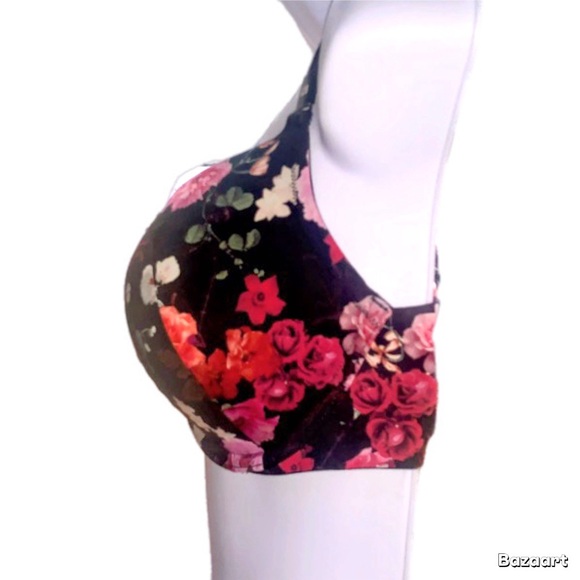 TORRID || Curves Floral Push-Up Plunge Floral T-Shirt Bra- - Picture 4 of 10